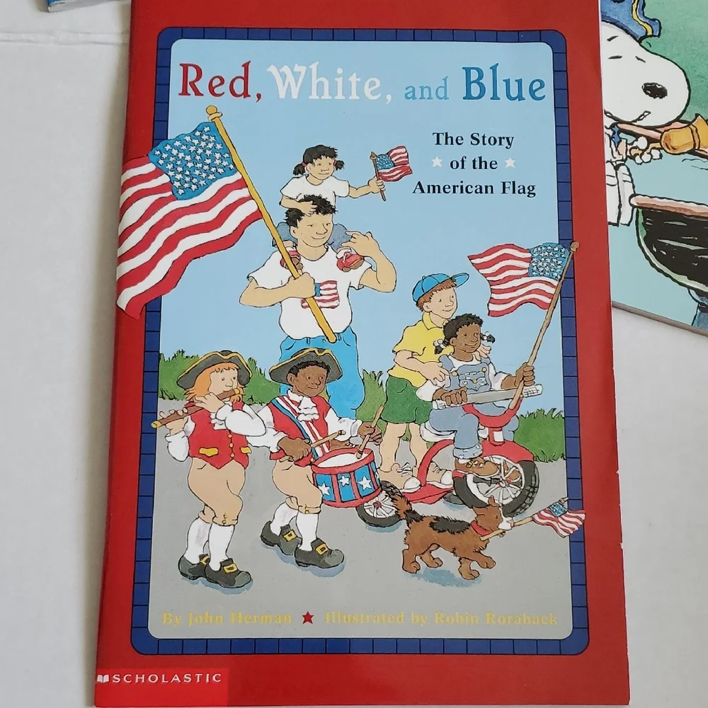 Patriotic Scholastic Children's Books - 4 Titles